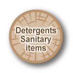Detergents/Sanitary items